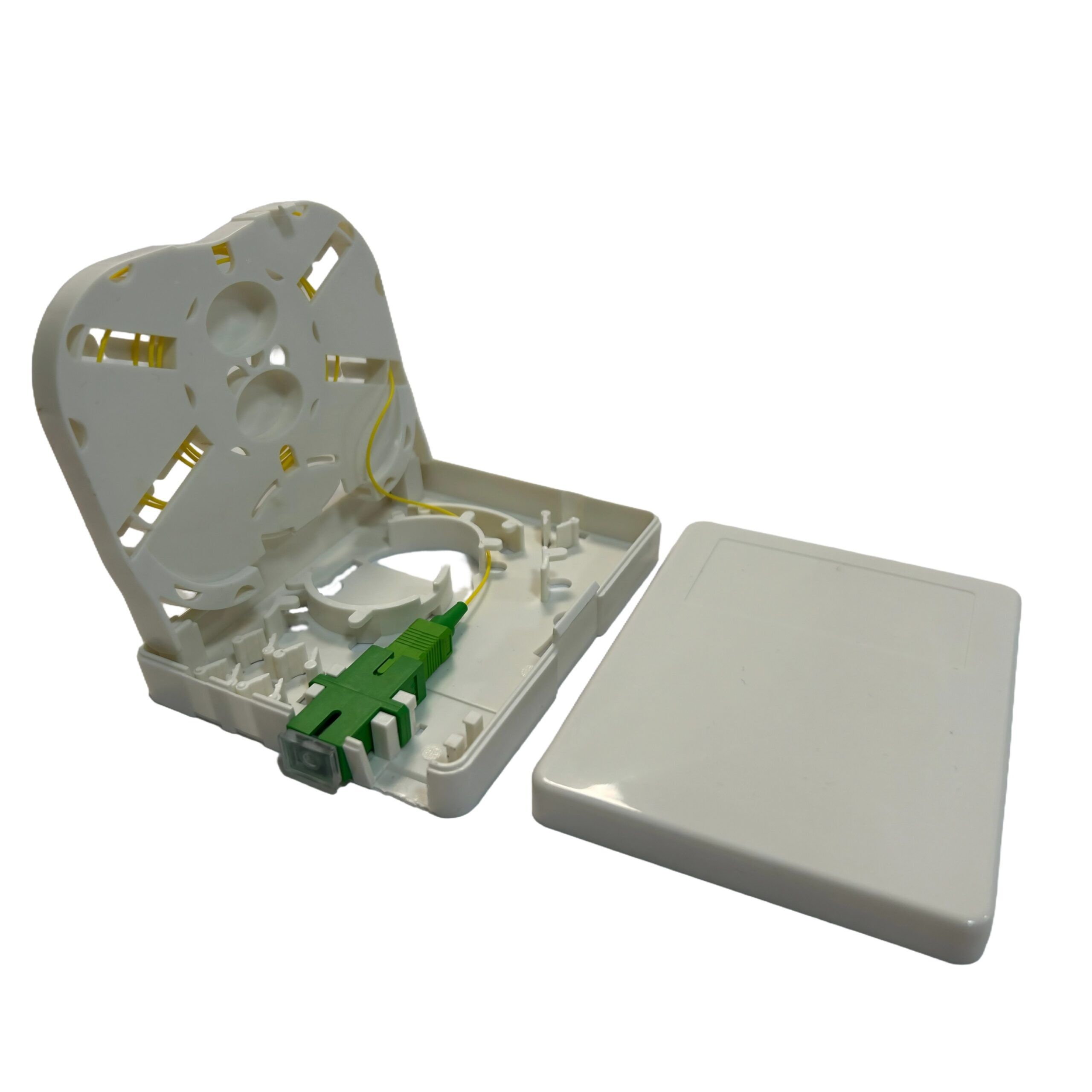 FTTH 2 SC wall socket (1) FTTH 2 sc wall socket for optical fiber termination