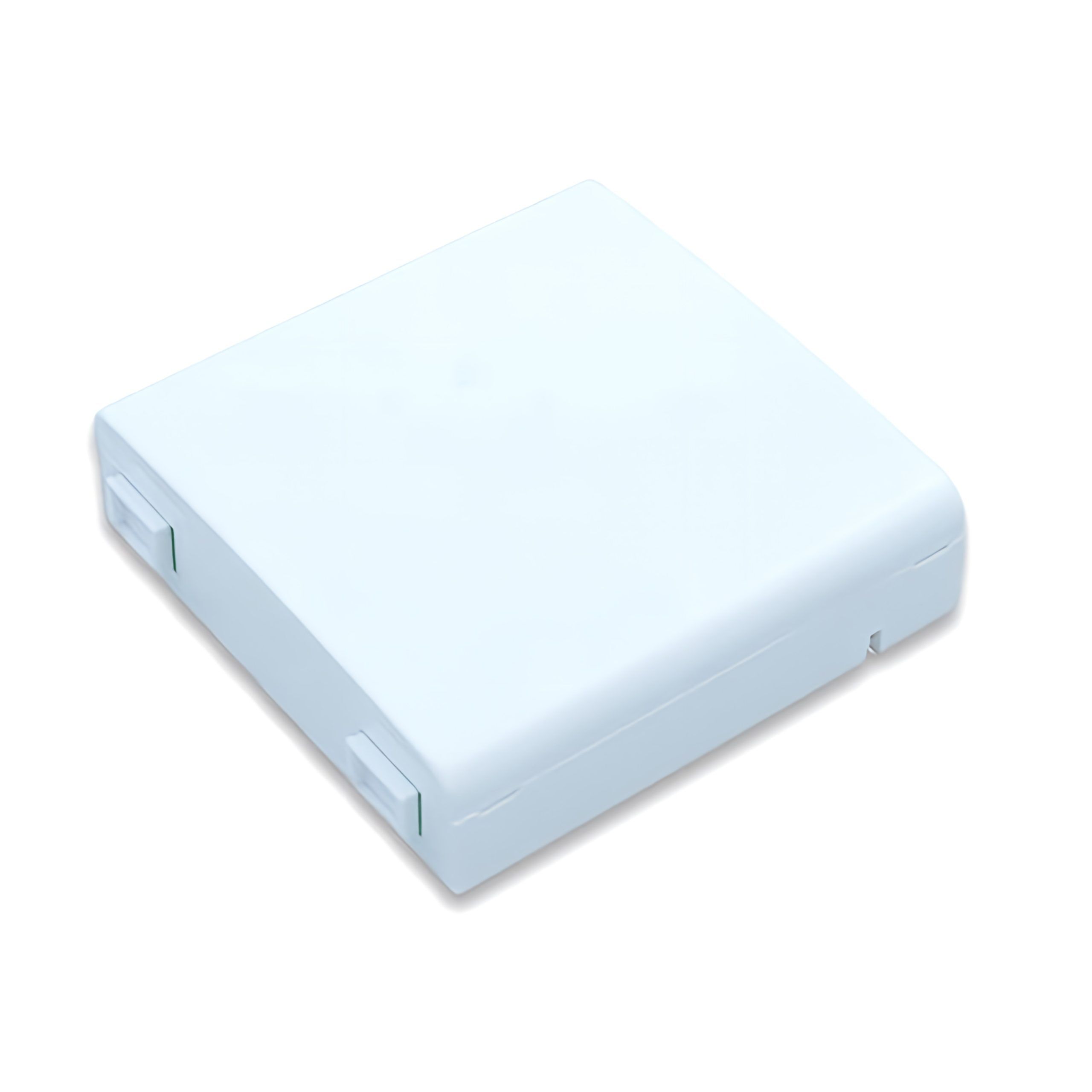 86 type fiber optic wall plate with 2 adapter port for 2 cores termination